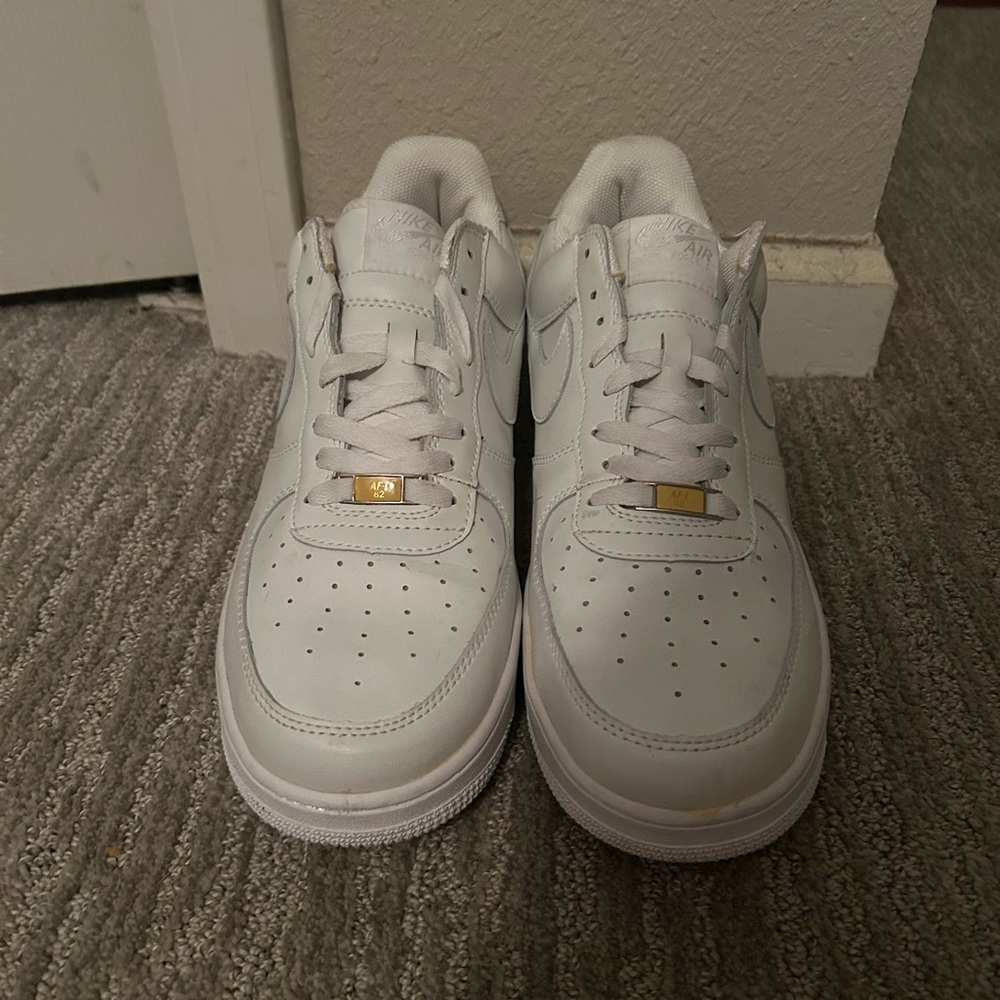 White Nike Air Force 1 82 / Size 12